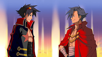 Kamina (Tengen Toppa Gurren Lagann) (Anime), Gurren Lagann , Heroic character HD wallpaper
