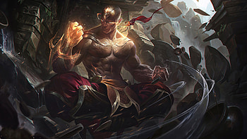 Lee Sin (LoL), Background, Christopher Anderson HD wallpaper