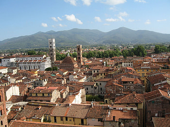 Lucca's charm, Stunning visuals, Breathtaking landscapes, Italian cityscape HD wallpaper