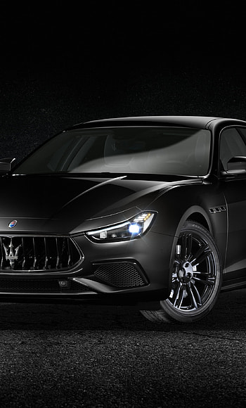 Maserati Ghibli S Q4, Nerissimo edition, Geneva Motor Show, Sleek and powerful HD phone wallpaper
