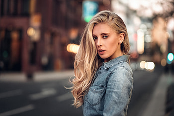 Unknown Model, babe, lady, model, blonde, woman HD wallpaper