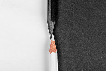 Macro, Miscellanea, Miscellaneous, Pencils, Yin Yang HD wallpaper