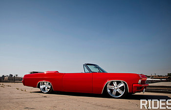 Red Alert, bowtie, custom wheels, conv, gm HD wallpaper
