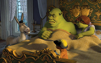 Shrek, Green ogre, Fairytale creature, Adorable HD wallpaper