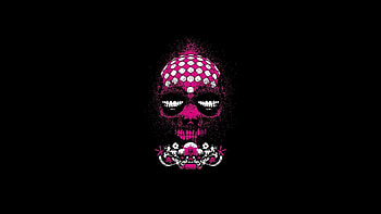 Pink Pop Skull , Pink Pop Skull . HD wallpaper