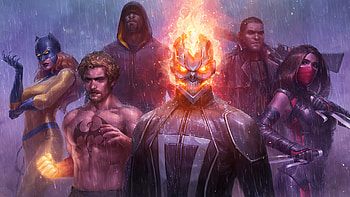 Marvel Future Fight Art Illustration , marvel-future-fight, games, superheroes, artstation HD wallpaper