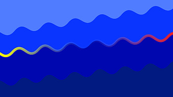Blue Color Waves , abstract, artist, artwork, digital-art HD wallpaper