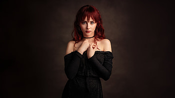 Radiant Elegance: Woman Model Portrait, woman, model HD wallpaper