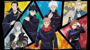 Jujutsu kaisen, art, Anime, cartoon, jujutsukaisen, gojo HD wallpaper