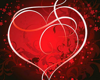 Red Heart, heart, abstract, love, red HD wallpaper