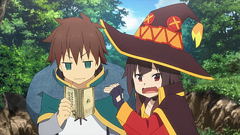 Megumin & Kazuma, Anime, KonoSuba - God’s blessing on this wonderful world!!, Megumin (KonoSuba), Kazuma Satou HD wallpaper