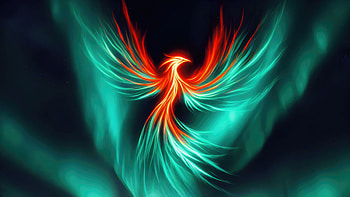 Phoenix In The Sky, phoenix, artist, artwork, digital-art HD wallpaper