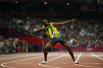Usain Bolt, Olympic mens 200 meters, The New York Times HD wallpaper