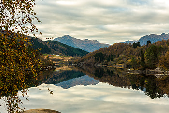 Landscape, Nature, Trees, Mountains, Lake, Reflection, Forest HD wallpaper