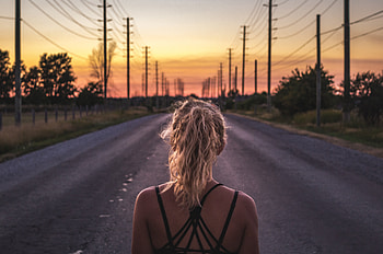 Girl Running Jogging Working Out Sunrise, girls, graphy, running, sunrise HD wallpaper