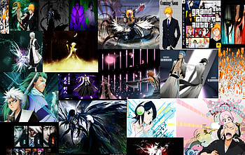 BLEACH Group, toshiro, ulquiorra, ichigo, ichigo hollow HD wallpaper