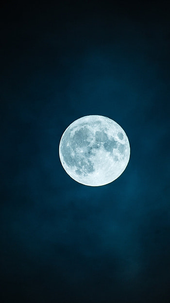 Moonlight, Calming atmosphere, Moonlit landscape, Timeless beauty HD phone wallpaper