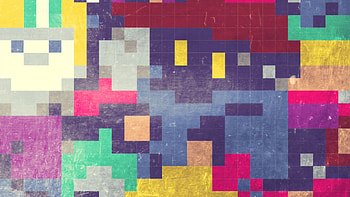 Geometry, colorful, squares, art HD wallpaper
