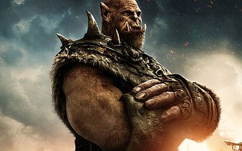 Warcraft, Mighty orcs, Heroic warriors, Azeroth's fate HD wallpaper