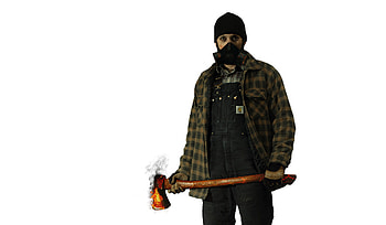 Artstation Lumberjack HD wallpaper