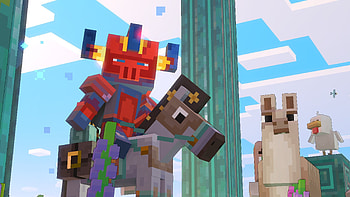 Minecraft Legends, video game, Minecraft Legends HD wallpaper