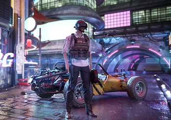 Cyberpunk, PUBG, video game, 2019 HD wallpaper