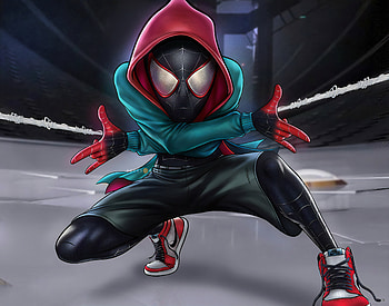 Spiderman Miles Morales, spiderman-into-the-spider-verse, spiderman, superheroes, artwork, artist, digital-art, deviantart HD wallpaper