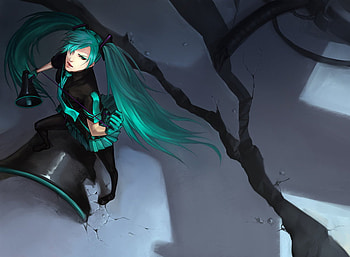 Love is War, music, anime, hatsune miku, song, vocaloid, miku hatsune, female HD wallpaper