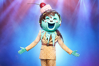 The Masked Singer costumes, The Ice Cream, Celebrity singer, Mysterious reveal HD wallpaper