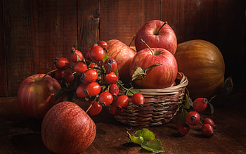 Still Life Apples, fruit, apple, still life, food HD wallpaper