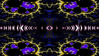 Trippy Psychedelic Fractal, trippy, psychedelic, aesthetic, black, dark, Abstract, fractal, abstract black HD wallpaper