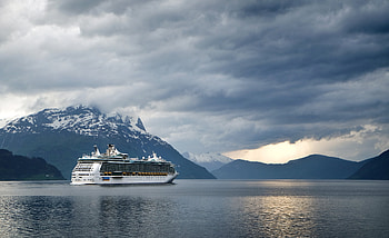 Nature, Sea, Fog, Ship HD wallpaper