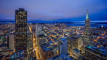 San Francisco Skyline, Cityscapes, Urban landscape, Cosmopolitan vibes HD wallpaper