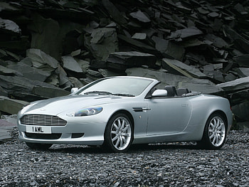 Sports, Auto, Aston Martin, Cars, Front View, 2004, Silver Metallic, Db9 HD wallpaper