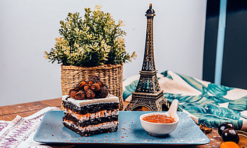 Food, Desert, Berries, Cake, Statuette, Basket, Jam, Sponge Cake, Biscuit HD wallpaper