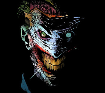 Creepy, Joker, Comics, Dc Comics, Dark HD wallpaper