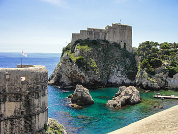 Ancient City Walls, Dubrovnik, Little brown wonder HD wallpaper