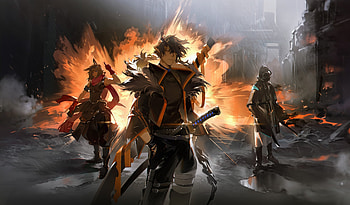 Arknights, game characters, anime game HD wallpaper