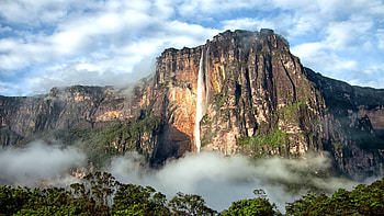 Angel Falls, , Serene beauty, background HD wallpaper