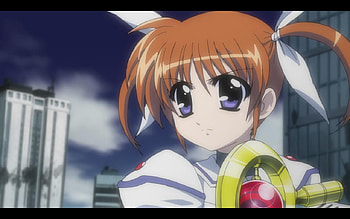 Nanoha Takamachi Screenshot, screenshot, mgln, magical girl lyrical nanoha, anime, nanoha takamachi, other, raising heart HD wallpaper