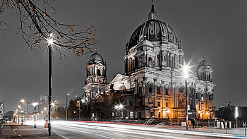 Berlin Cathedral, Urban landscape, Cityscape beauty, Captivating backdrop HD wallpaper
