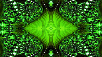 Trippy Psychedelic Fractal, trippy, psychedelic, aesthetic, green, Abstract, fractal, abstract green HD wallpaper
