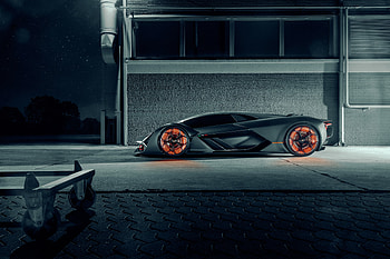 Lamborghini Terzo Millennio 2019 Side View, lamborghini-terzo-millennio, lamborghini, concept-cars, electric-cars, 2019-cars HD wallpaper