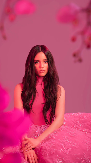 Jenna Ortega, hollywood actress, model HD phone wallpaper