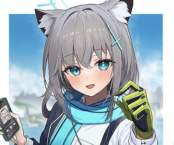 Sunaookami Shiroko, Shiroko Sunaookami, video game, Blue Archive HD wallpaper