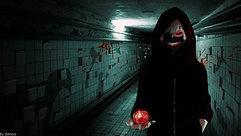 Ken Kaneki Tokyo Ghoul Anime HD wallpaper