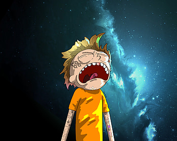 Crying Morty Digital Art, rick-and-morty, cartoons, tv-shows, morty, animated-tv-series HD wallpaper