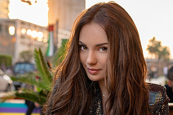 The Look, lady, model, look, pretty HD wallpaper