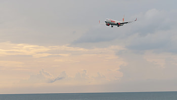 Lion Air, Thai lion air, Arrival, Stock video HD wallpaper
