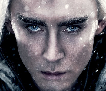 The Hobbit (2012-2014), blue, man, eyes, poster, elf, the hobbit, fantasy, king, actor, face, thranduil, Lee Pace HD wallpaper